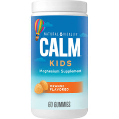 Gomitas Calmantes de Magnesio para Niños Natural Vitality Calm (Sabor Naranja)