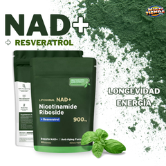 NAD+ Nicotinamida Ribósido y Resveratrol