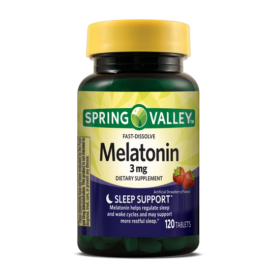 Melatonina Spring Valley 3 Mg