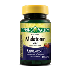 Melatonina Spring Valley 3 Mg