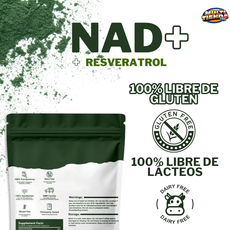 NAD+ Nicotinamida Ribósido y Resveratrol