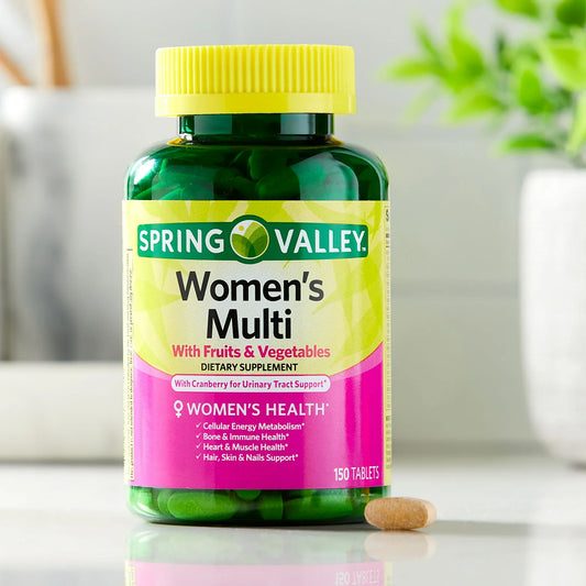 Tabletas Multivitamínicas para Mujeres Spring Valley