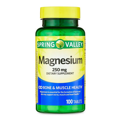 Magnesio 250 Mg Spring Valley