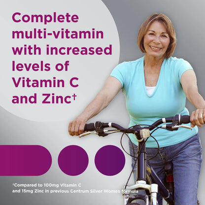 Multivitamínico Centrum Silver para Mujeres 50+