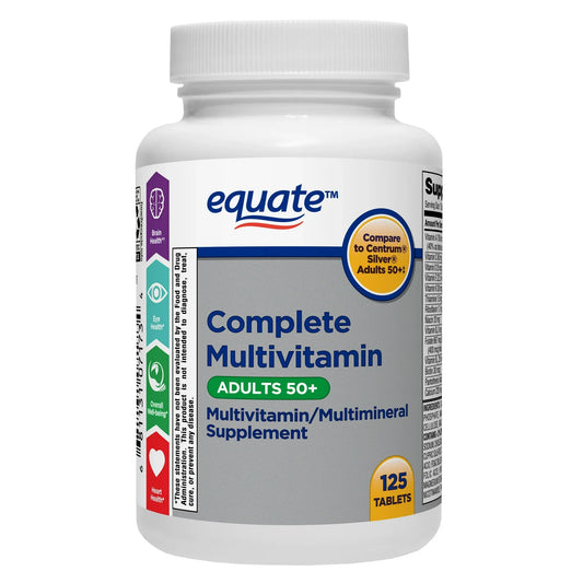 Tabletas Multivitamínicas Completo Equate para Adultos 50+