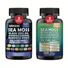 Combo de Multivitaminas de Black Seed, Shilajit y Sea Moss (USA)