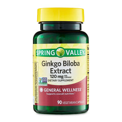 Extracto de Ginkgo Biloba Spring Valley