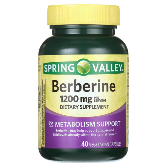 Berberina para el Metabolismo Spring Valley