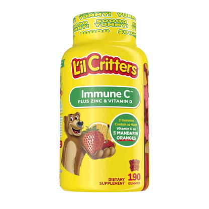 Gomitas Immune C para Niños L'il Critters (Sabor Frutas)