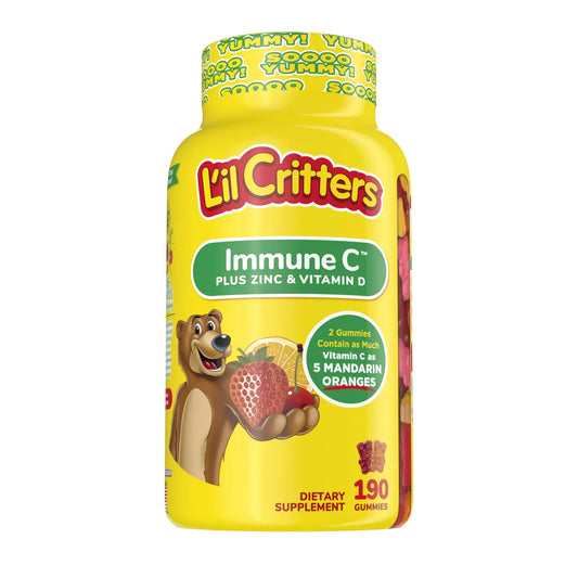 Gomitas Immune C para Niños L'il Critters (Sabor Frutas)