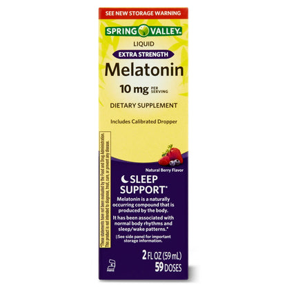 Melatonina Líquida Spring Valley 10 mg