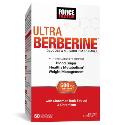 Berberina Ultra para Glucosa y Metabolismo Force Factor