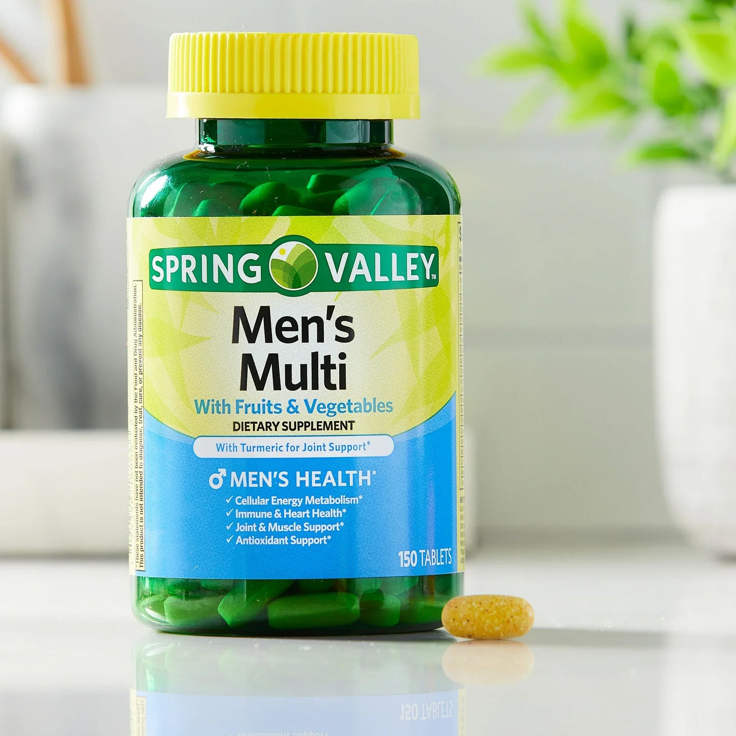 Tabletas Multivitamínicas para Hombres Spring Valley