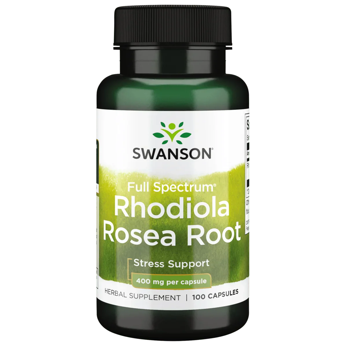 Cápsulas de Rhodiola Rosea para Energía y Estrés Swanson