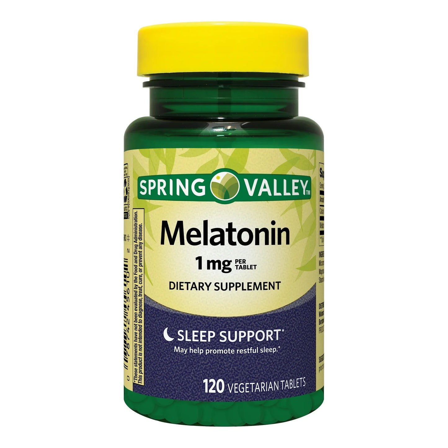 Tabletas de Melatonina Spring Valley 1 mg