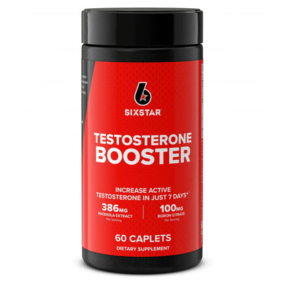 Cápsulas Boost de Testosterona Six Star con Extracto de Rhodiola