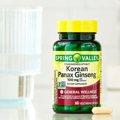 Ginseng Coreano Panax Spring Valley