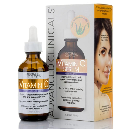 Suero Antiedad con Vitamina C Advanced Clinicals