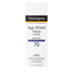 Protector Solar para el Rostro Neutrogena Age Shield SPF 70, Libre de Aceite