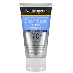 Protector Solar para el Rostro Neutrogena Sport Face SPF 70+