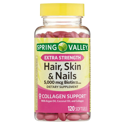 Cápsulas para Cabello, Piel y Uñas Spring Valley