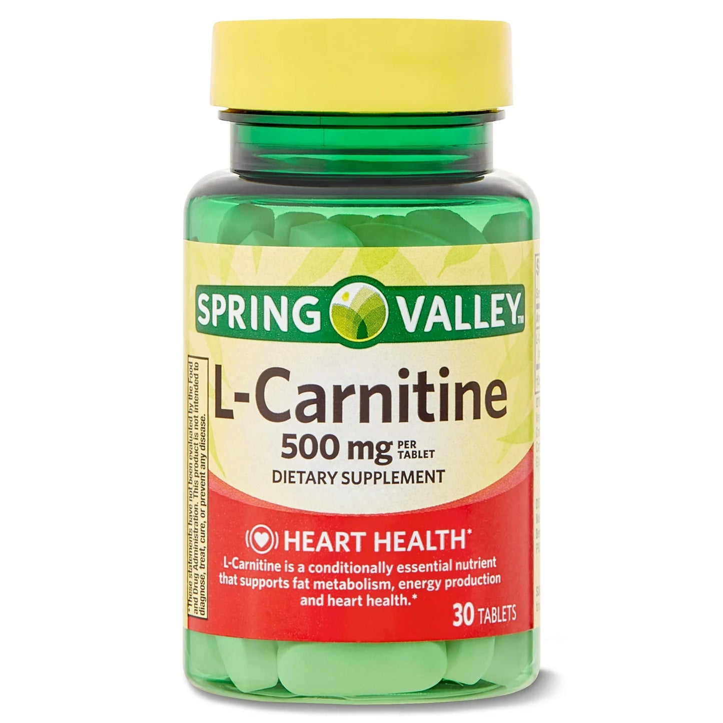 Suplemento de L-Carnitina Spring Valley