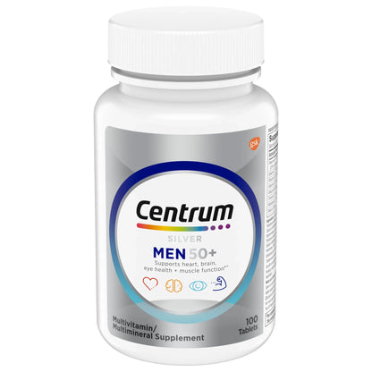 Multivitamínico Centrum Silver para Hombres 50+