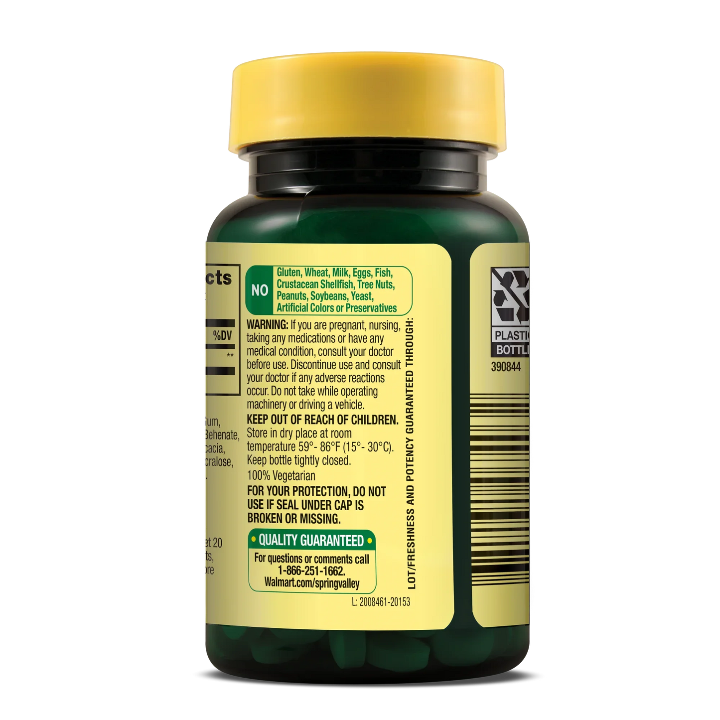 Tabletas de Melatonina Spring Valley 10 Mg